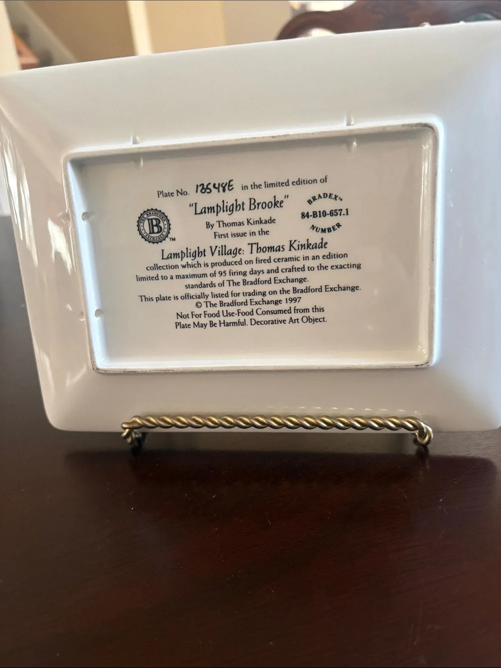 Thomas Kinkade this rectangular